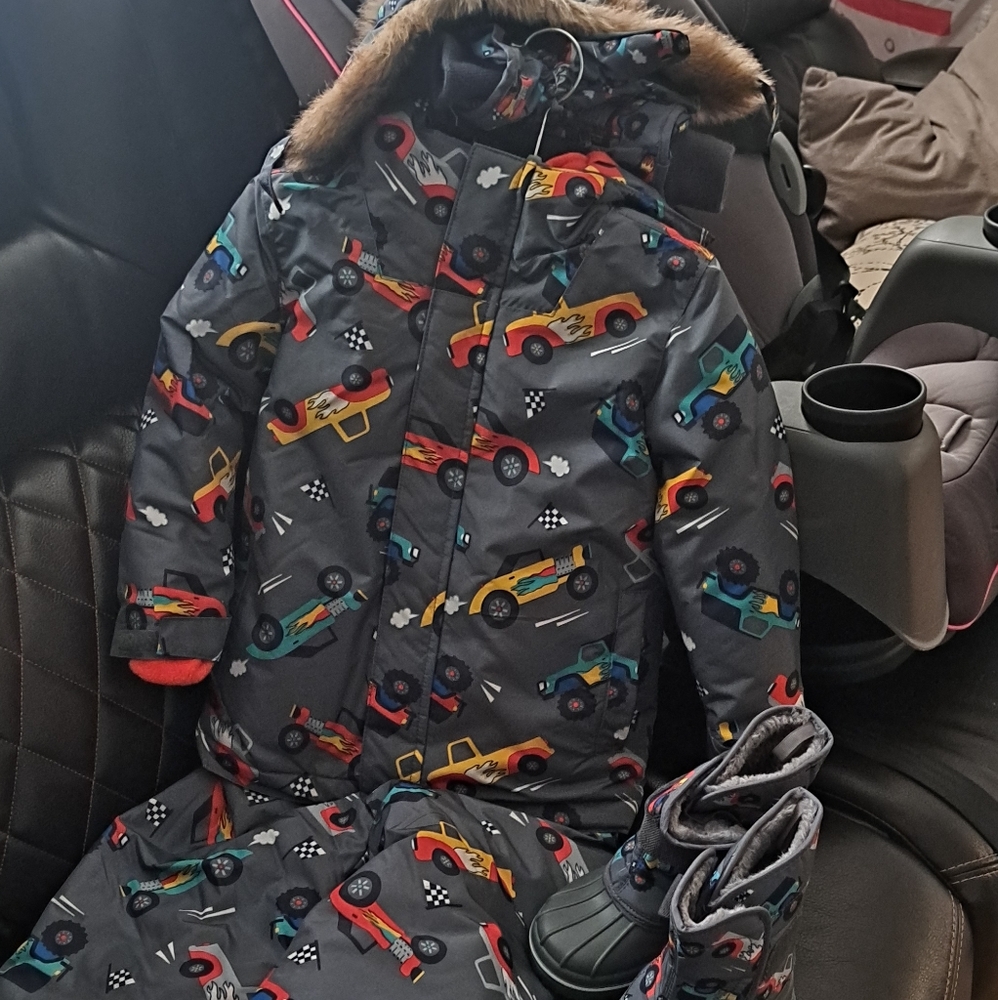 4t boys snow suit